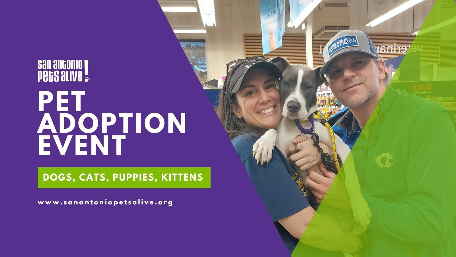 SAPA! Petco Love Adoption Event at Petco Ingram!