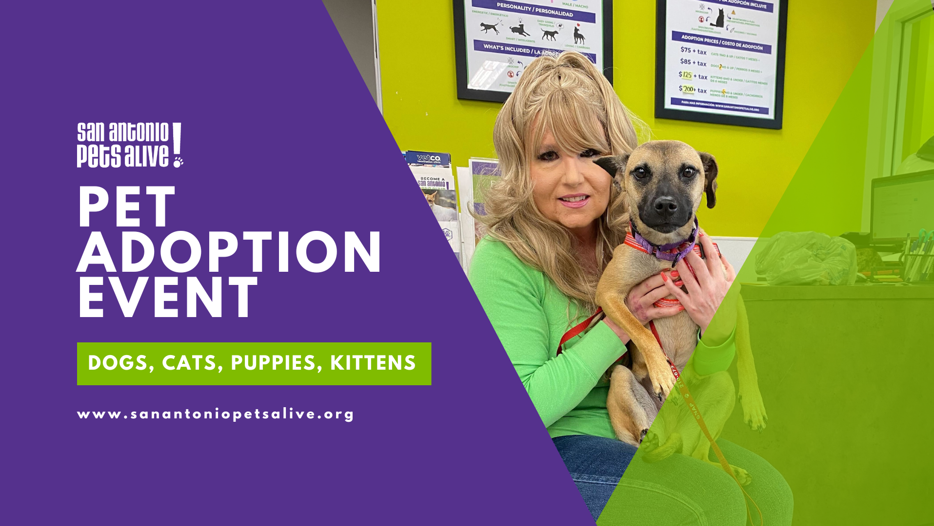 SAPA! Pet Adoption Event at Petco Ingram, Waived Adoption Fees