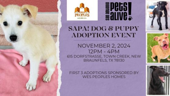 Dog & Puppy Adoption Event