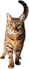 Cat walking